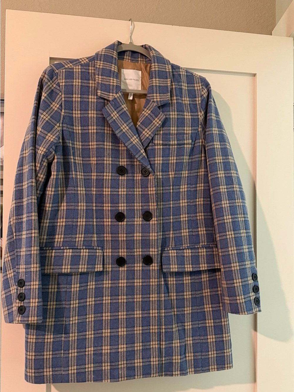 Avec Les Filled wool blazer